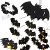 10 led halloween felakatott lámpák 200cm fénydíszítés