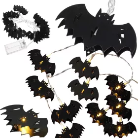 10 led halloween felakatott lámpák 200cm fénydíszítés