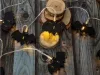 10 led halloween felakatott lámpák 200cm fénydíszítés