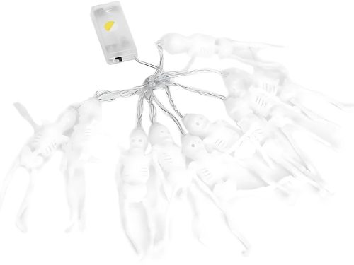 Led halloween csontváz fénysor 2m 10 felakasztható