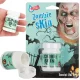 Zoombie bőr smink a halloween festeni hegek sebek smink bőr