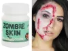 Zoombie bőr smink a halloween festeni hegek sebek smink bőr