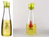 Olaj és ecet üveg adagoló gyógynövény adagolóval 0.5l