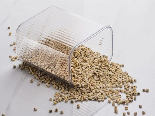 Tésztatároló edények, 5 db-os zárható edénykészlet