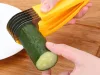 Banán gyümölcs szeletelő szeletelő kés gyümölcsök