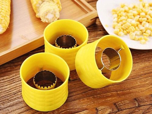 Kukoricacsutkahámozó, főtt kukorica szemező