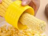 Kukoricacsutkahámozó, főtt kukorica szemező
