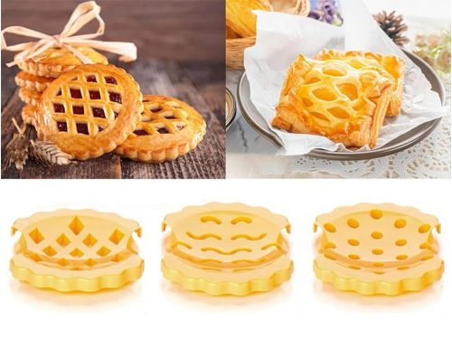 süteményforma vágó cserélhető betétekkel