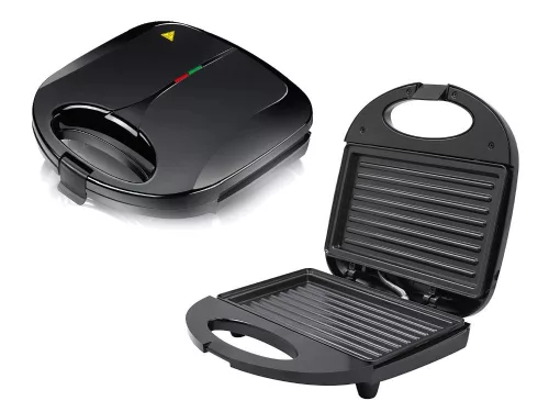 panini tortillasütő szendvicsekhez, tapadásmentes, 750 W-os