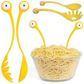 tészta spagetti kanál 2 db-os szett kanál nagy szűrő