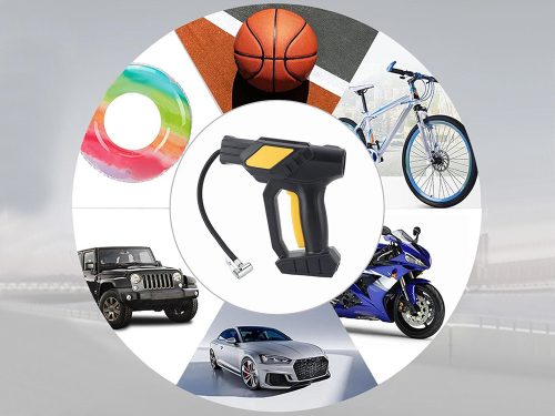 Autós kompresszor gumiabroncs pumpa vezeték nélküli hordozható