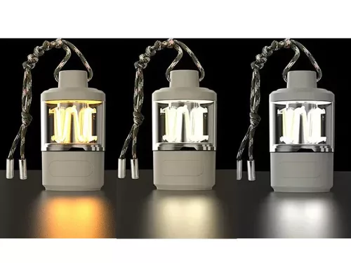Utazás könnyű kemping újratölthető led lámpa powerbank usb
