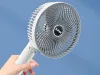 Asztali ventilátor álló klipsz 3 sebességes vezeték nélküli kézi ventilátor