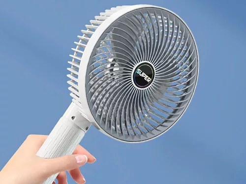 Asztali ventilátor álló klipsz 3 sebességes vezeték nélküli kézi ventilátor