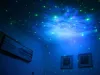 Csillagprojektor űrhajós galaxis éjszakai fény ég lézer led távirányító