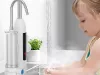 Átfolyós vízmelegítő 3000w szűrővel csap lcd konyhai csapteleppel