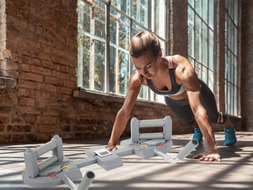 Tábla gyakorlat fekvőtámasz platform fekvőtámasz multifunkcionális stopperóra