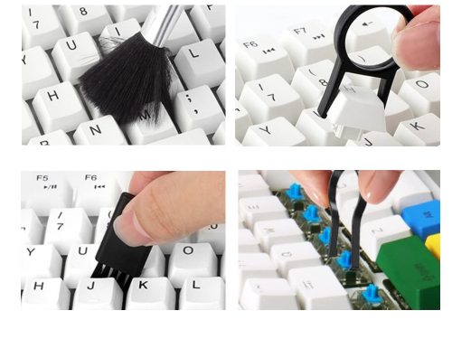 Fejhallgató tisztító készlet 17 az 1-ben tartozékok