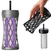 Lampă UV pentru ucigaș de insecte, țânțari, muște, capcană electrică pentru insecte eficientă