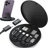 Adapterkészlet usb kábel c típusú 4in1 mikro világítás 60w, telefonállvány