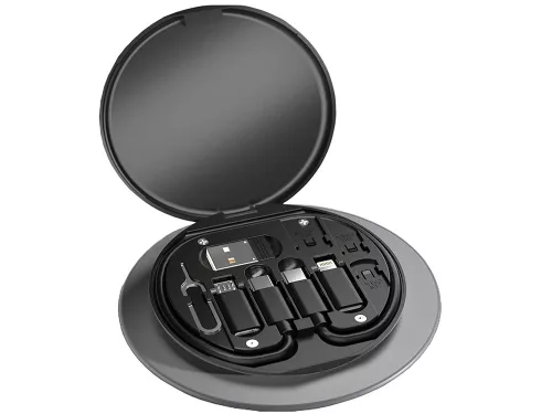 Adapterkészlet usb kábel c típusú 4in1 mikro világítás 60w, telefonállvány