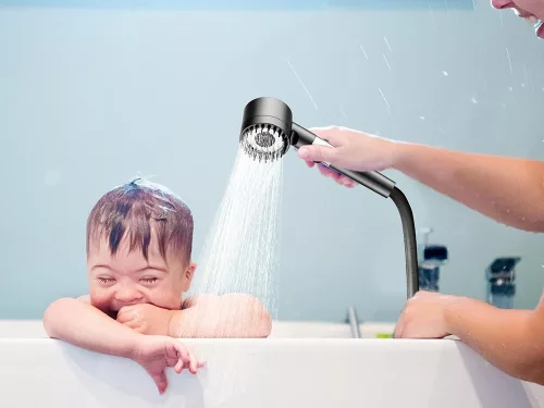 Zuhanyfej 3 üzemmóddal, cserélhető szűrőstop funkcióval, gazdaságos
