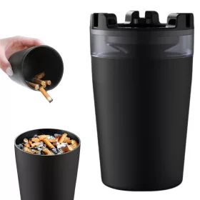 Hamutartó pohártartó autó otthonra cigarettaoltó