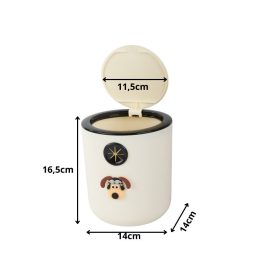   MINI SZEMETESKOSÁR KUTYA GYEREKSZOBÁBA 2L CLICK KICSI KÉZREÁLLÓ