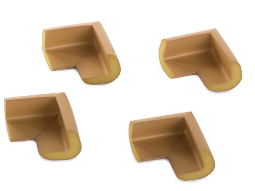 Bútor sarkvédő  bronz 4db