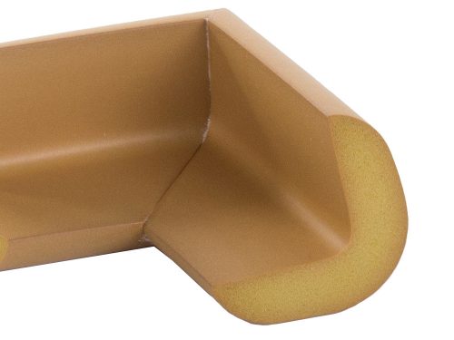 Bútor sarkvédő  bronz 4db