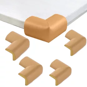 Bútor sarkvédő  bronz 4db