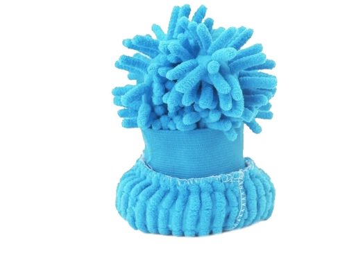 Mikroszálas szövetkesztyű az autómosó kézre történő tisztításához 22x15cm kék