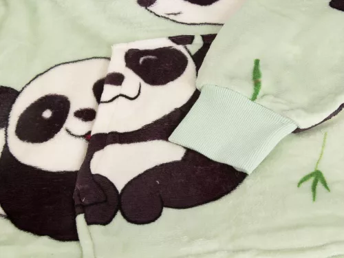 Meleg panda melegítő pulóver oversize takaró xxl 2in1 vastag szőrme puha kapucnival
