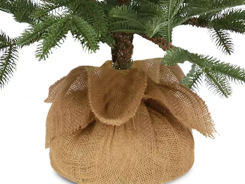 Műkarácsonyfa, kicsi, 50 cm, dekoratív, dekoratív fa íróasztalhoz és asztalhoz