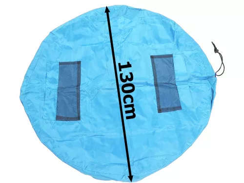 Geantă de jucării Playmat, organizator de podea pentru depozitarea jucăriilor, albastru