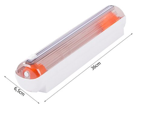 Konyhai fóliaadagoló vágó konyhai fóliaadagoló narancs