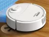 Tisztító robot elektromos porszívó akkus kefe fehér