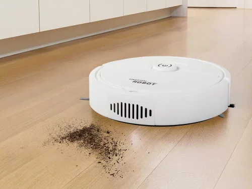 Tisztítórobot nagy teljesítményű, automata, vezeték nélküli elektromos porszívó fehér