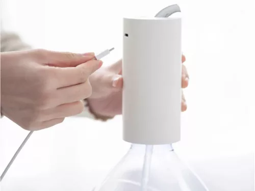 Vízszivattyú adagoló elektromos adagoló vezeték nélküli reduktor fehér