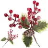 Karácsonyi koszorú dísz dekoráció hegyi kőris asztal karácsonyra