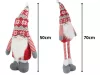Karácsonyi gnóm teleszkopos lábakkal 50 - 70cm