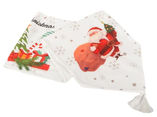 Karácsonyi asztali futó Mikulás Szenteste 205x35cm