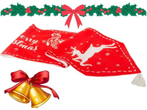 Karácsonyi asztali futó Karácsonyi rénszarvas 205x35cm