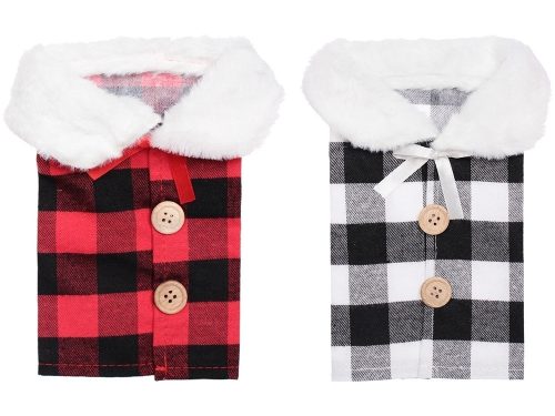 Karácsonyi üveg borító karácsonyi dekoráció