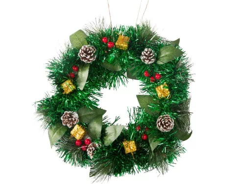 karácsonyi koszorú karácsonyi dekoráció ajtódíszítés ablak