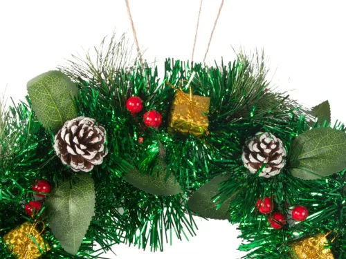 karácsonyi koszorú karácsonyi dekoráció ajtódíszítés ablak