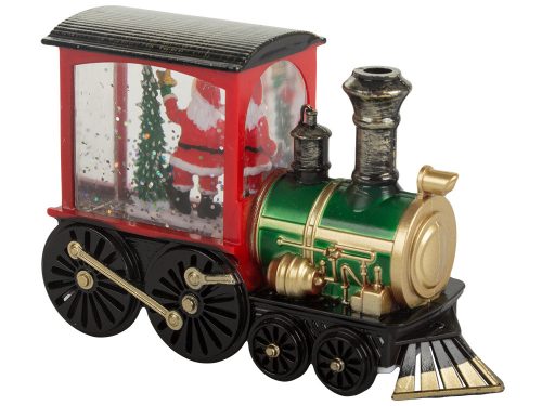 Karácsonyi lámpás lámpás dekoráció led dekoráció ólomüveg mozdony