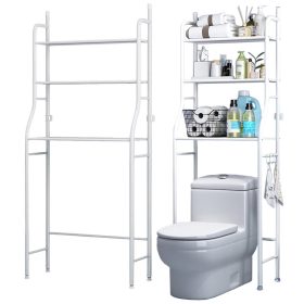 Polc a WC felett, fürdőszobaszekrény polc 3 polc