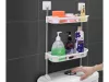 Fürdőszobai polc a WC-ülőke felett, 2 polc