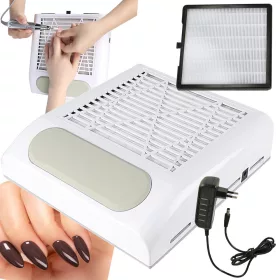   colector de praf pentru manichiură, casetă fără sac 80w cu filtru